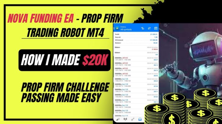 NOVA FUNDING PROP FIRM EA (Best Forex EA for Prop Firms) – FREE ROBOT