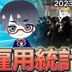 【ドル円・日経】雇用統計ライブ実況解説【2023/09/01配信】