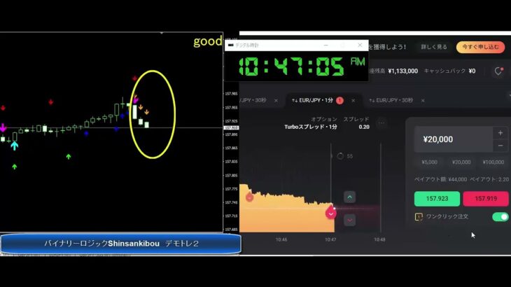 バイナリーロジックShinsankibouデモトレ２