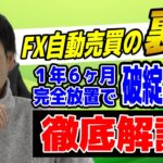 【FX自動売買の裏技】１年６ヶ月完全放置でも破綻していないEAを１から１０まで丸裸にします