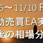 【FX】11/6~11/10 FX自動売買EA実績・今後の相場分析