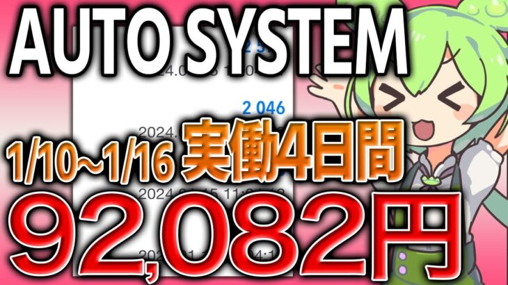 【FX自動売買】過去最高に稼げるEAと出会いました…先行者利益もりもり…【AUTO SYSTEM】