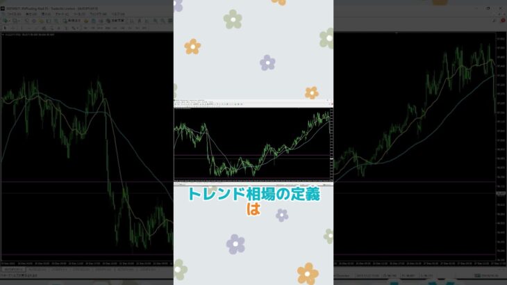 簡単にレンジとトレンドを見極める２つの方法！ #バイナリー初心者  #バイナリーオプション初心者  #バイナリー裁量  #fx初心者 #fxトレーダー  #MT4解説