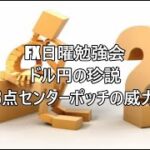 FX日曜勉強会 ドル円の珍説 3点センターポッチの威力