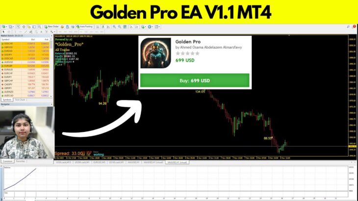 Golden Pro EA V1: Unlock the Golden Path to Forex Success – Start Winning Today!