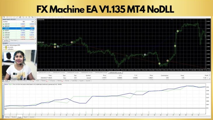 FX Machine EA V1.135 MT4 NoDLL: Powering Your Trading with Machine-like Precision!