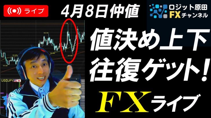 仲値FXライブ配信★注目の雇用統計は好調！米国債金利上昇でドル円は再び152円トライ？値決め前後で久々にガッツリ！為替介入くる？スキャルピング実況！