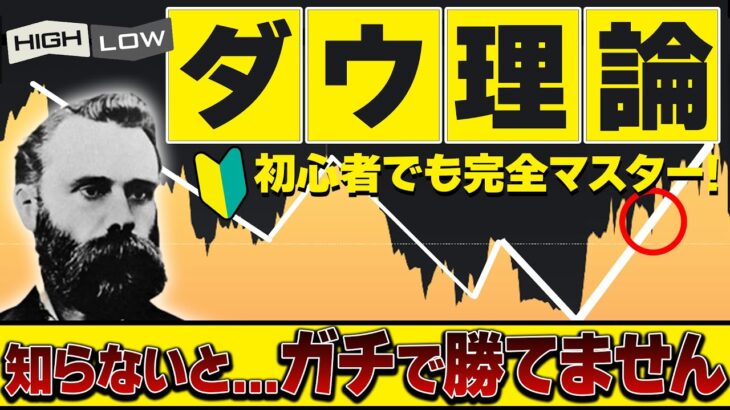 【9割が知らない】ダウ理論を使ってバイナリー相場で無双するたった2つの方法｜#ハイローオーストラリア  #バイナリー初心者 #FX #為替