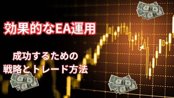 自動売買ソフトでのFX戦略：効果的なEA運用法を徹底解説「成功するための自動売買ソフトの戦略とトレード方法」