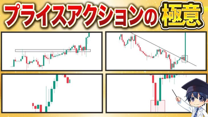 【FX】勝ち組は知ってる、プライスアクションとローソク足の4つの秘密！