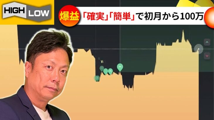 「確実」「簡単」で初月から100万稼げる手法【ハイローオーストラリア】【投資】【必勝法】【FX】