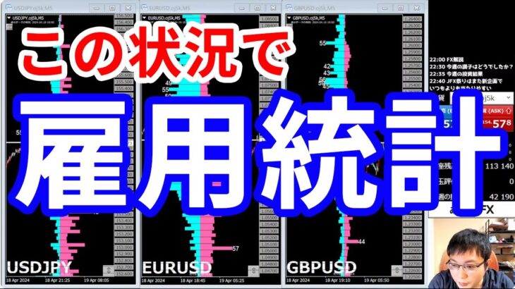 【こんな状況で雇用統計＆今週の爆損結果＆お絵描きクイズ】2024年8月2日（金）FX実況生配信カニトレーダーチャンネル生放送1243回目