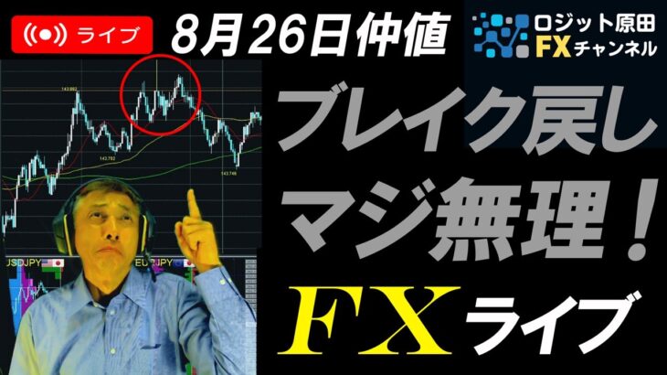 FXライブ配信スキャルピング★円高ドル安継続でドル円は143円台へ！中東リスクで原油ゴールド高！リアルタイムトレード実況！