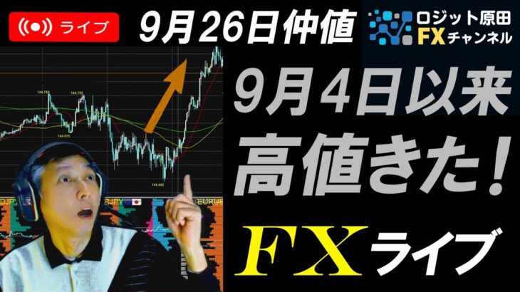 FXライブ配信スキャルピング★円安ドル高基調継続でドル円145円間近！夜はアメリカ要人発言ラッシュ！リアルタイムトレード実況！