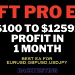 HFT Pro EA Forex MT4 Expert Advisor $100 To $12591 Profit In 1 Month | Best forex robots