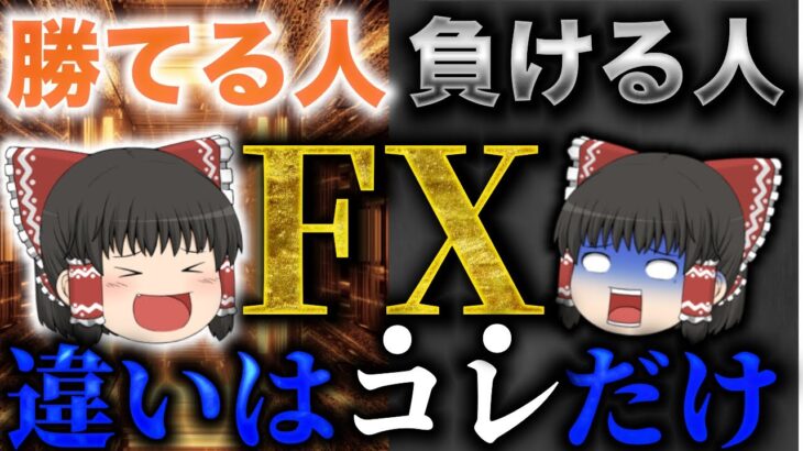 【FX初心者必見】たった「コレだけ」でFXでの成功が決まります。