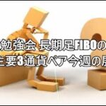 FX日曜勉強会 長期足Fiboの使い方＆主要3通貨ペア今週の展望