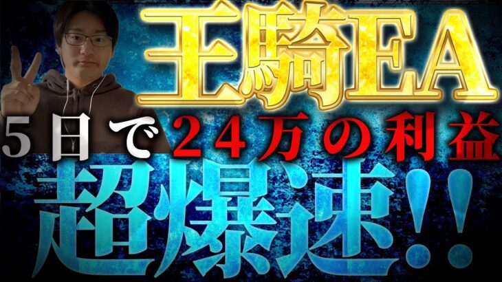 【王騎EA】５日で２４万稼ぐFX自動売買の秘密