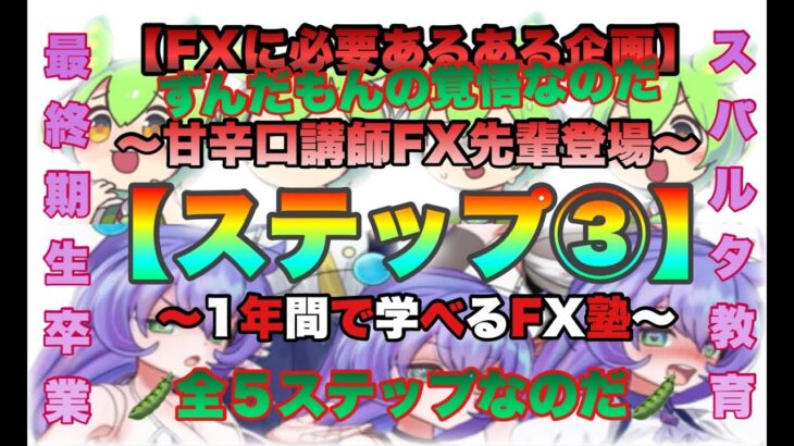 〜ゆっくり解説〜ステップ③（続完）なのだ🫛 #ゆっくり解説 #fx #ずんだもん #九州そら #ゆっくり実況 #為替