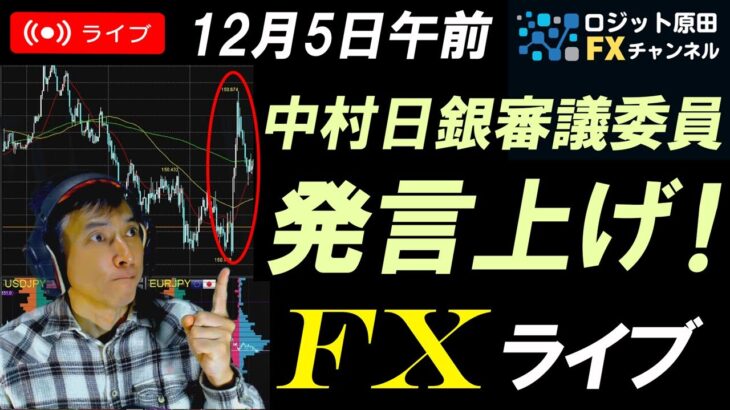 FXライブ配信スキャルピング！ISM弱く米ドル下落するもパウエル議長「利下げを待てる」発上昇！米ドルは150円台キープ。今日は中村日銀審議委員の発言に注目！リアルタイムトレード実況！