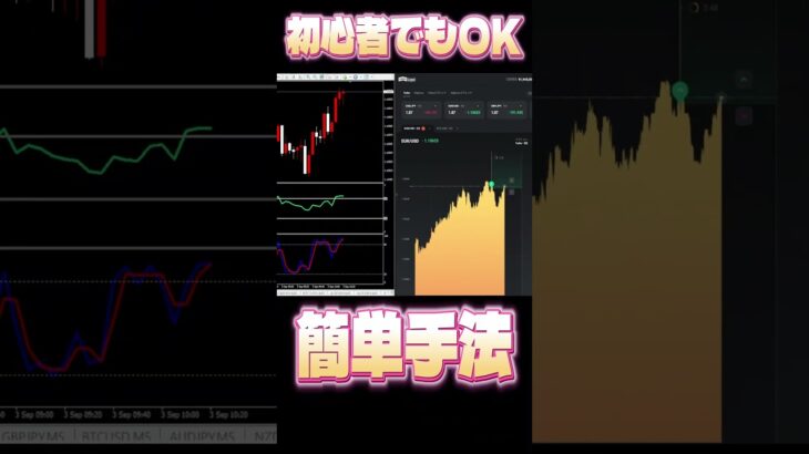 初心者でも使える簡単手法。#バイナリーオプション #ハイローオーストラリア#投資