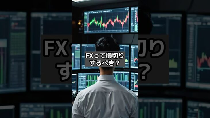 FXって損切りするべき？#fx #投資 #お金 #fxツール #shorts