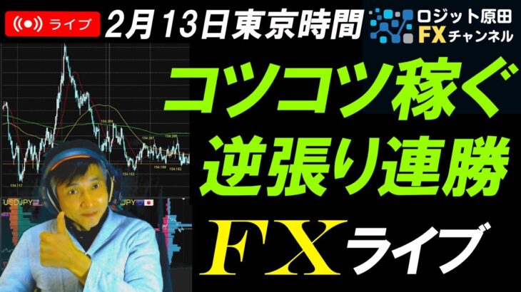 FXライブ配信スキャルピング★米CPI好調でドル円155円間近に上昇！トランプ大統領がプーチンと電話会談！ウクライナ停戦交渉でユーロ高に！今夜はPPIに注目！リアルタイムトレード実況！