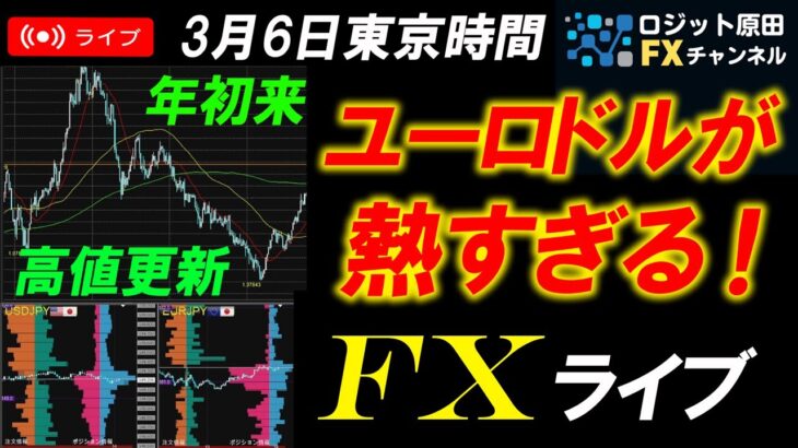 FXライブ配信スキャルピング★内田副総裁会見やトランプ演説で乱高下！ドル安加速するも米ISMでドル円149円回復！ユーロドル高値更新！今夜はECB政策金利に注目！リアルタイムトレード実況！